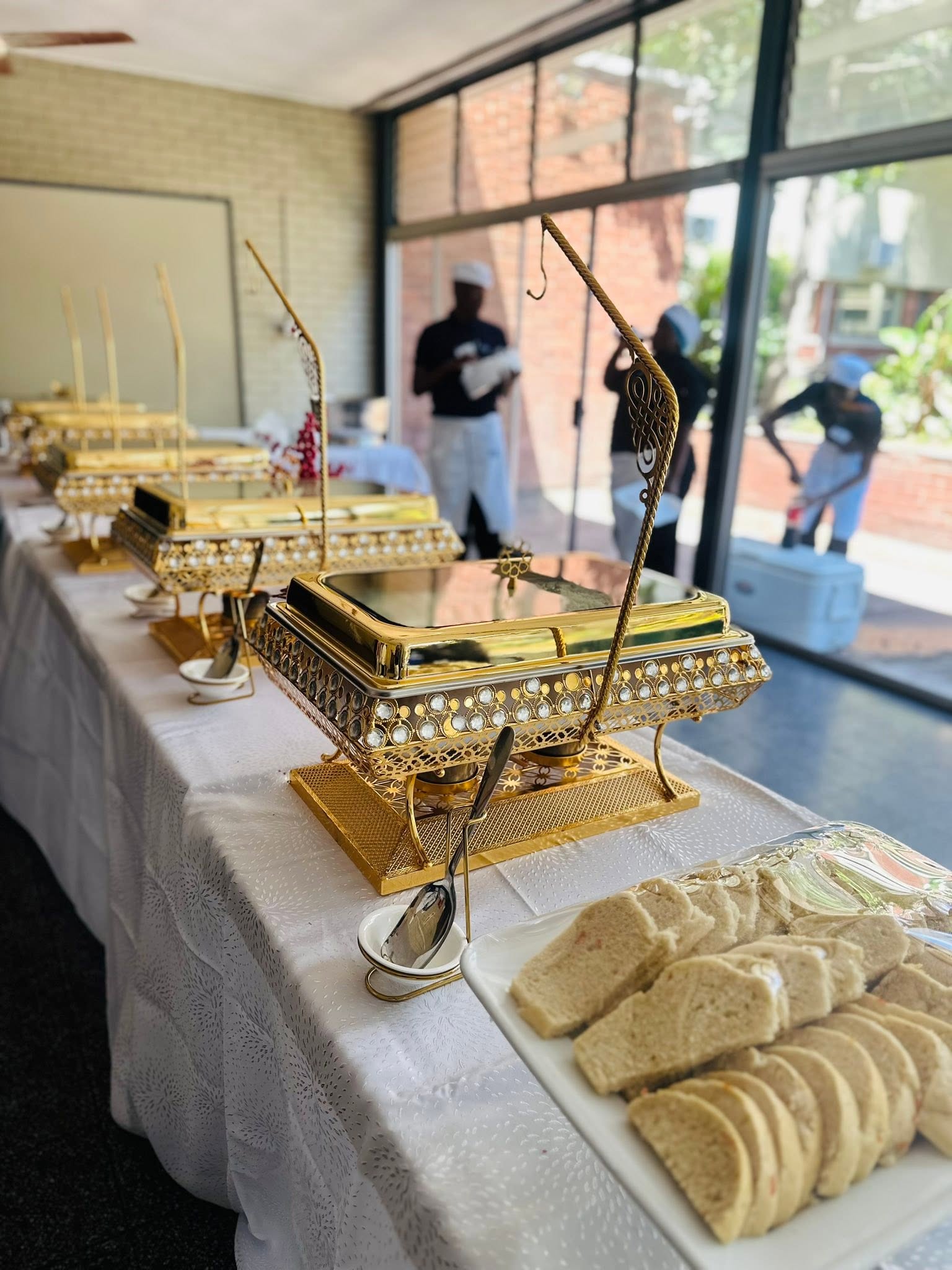Buffet setup