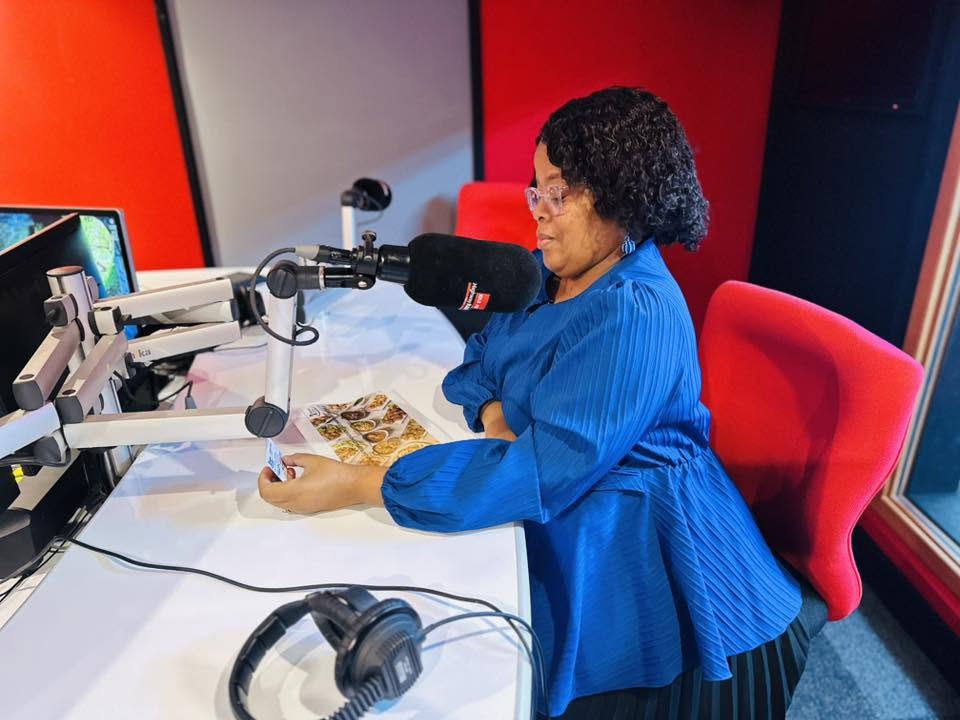 On-air segment at Radio Highway studio