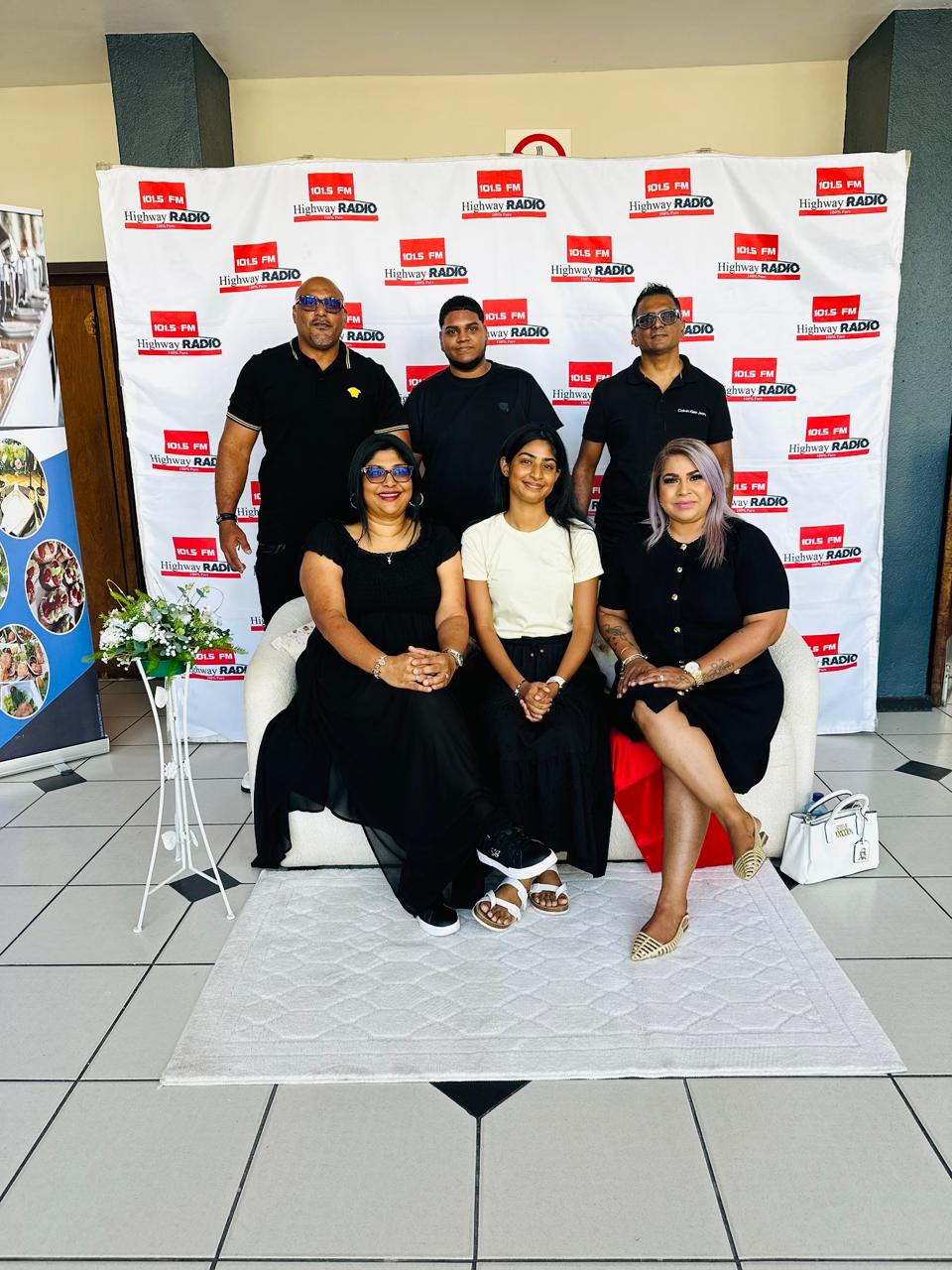 Group photo at the Radio Highway event